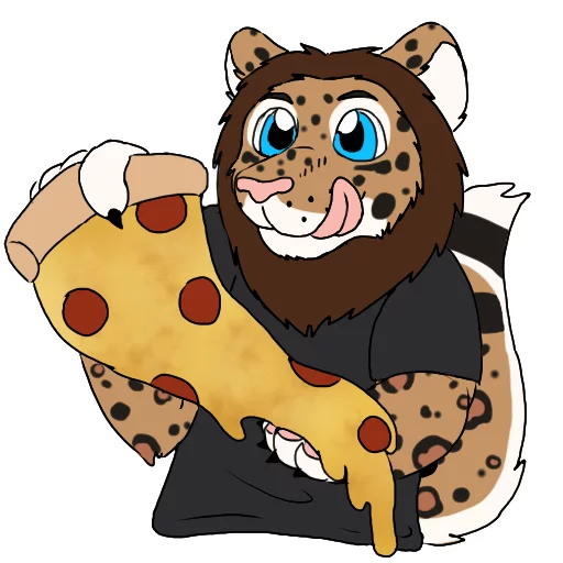 Эмодзи Floyd the Leopon