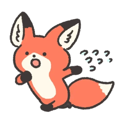 Эмодзи Fluffy Red Foxy