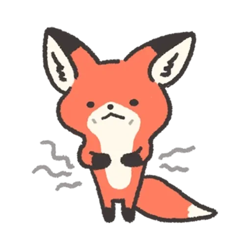 Эмодзи Fluffy Red Foxy