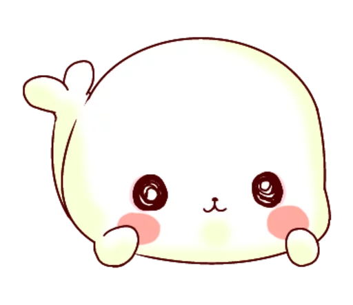 Эмодзи Fluffy Seal
