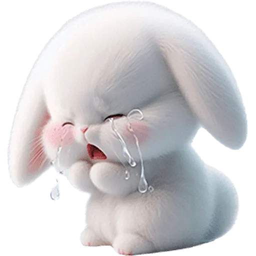 Эмодзи Пушистый кролик