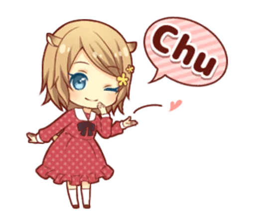 Эмодзи Fluffy Hamster Girl