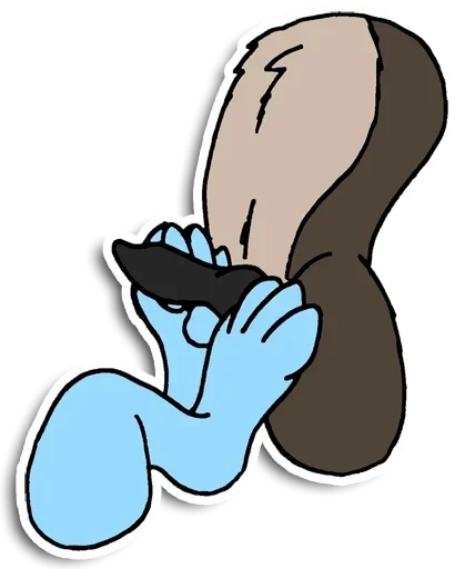 Эмодзи Foot Fluffy