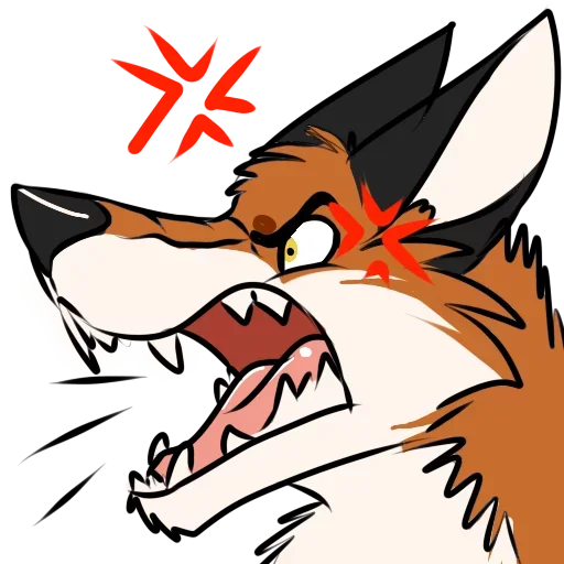 Эмодзи Fox Stickers