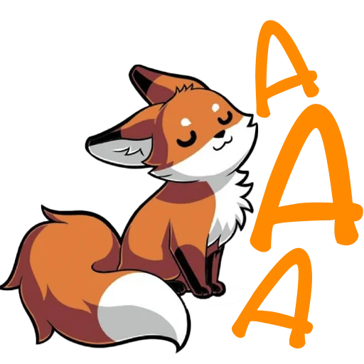 Эмодзи Fox Drop