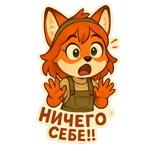Эмодзи Фокси Жу
