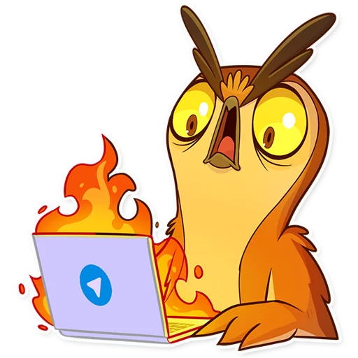 Эмодзи Freelance Owl