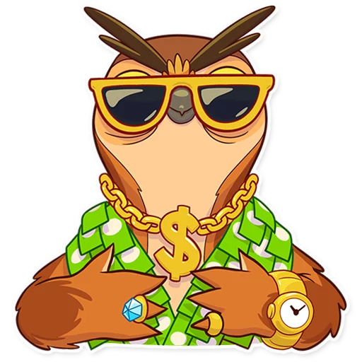 Эмодзи Freelance Owl