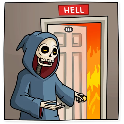 Эмодзи Friendly Death