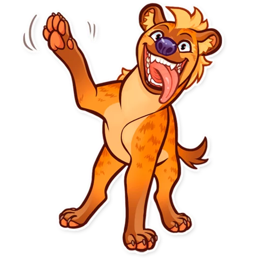 Эмодзи Hyena