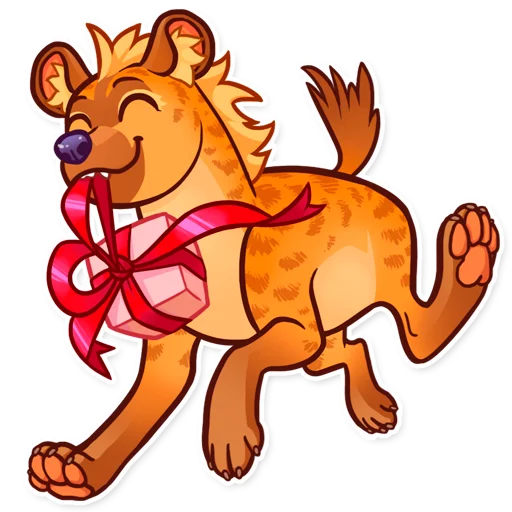Эмодзи Hyena