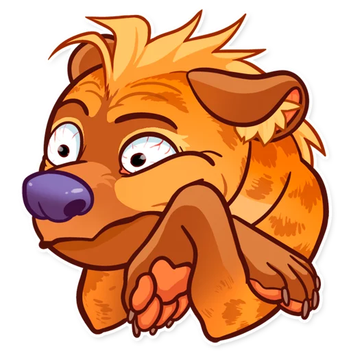 Эмодзи Hyena