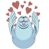 Эмодзи Friendly Seal