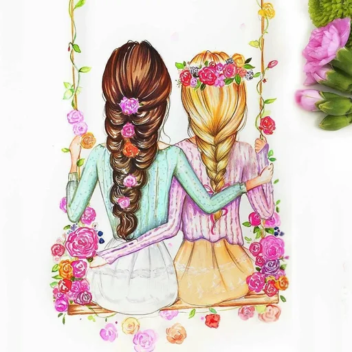 Эмодзи Friends Are Always Together
