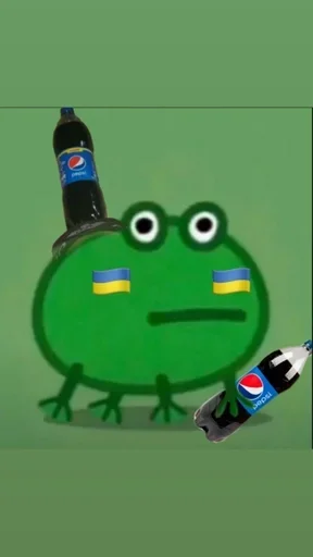 Эмодзи Frog Green