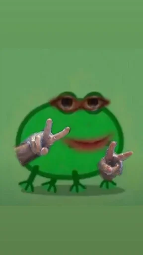 Эмодзи Frog Green