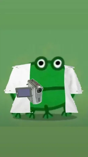 Эмодзи Frog Green