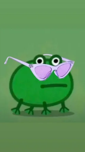 Эмодзи Frog Green