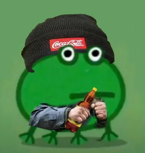 Эмодзи Frog Green