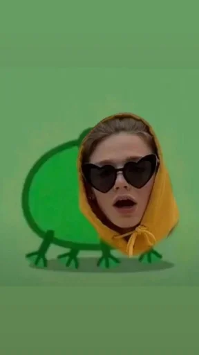 Эмодзи Frog Green