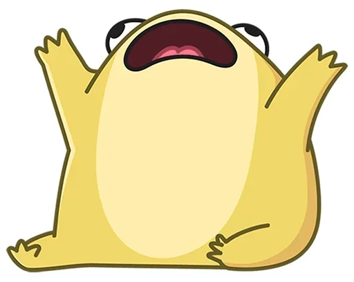 Эмодзи Лягушачий микс без надписей