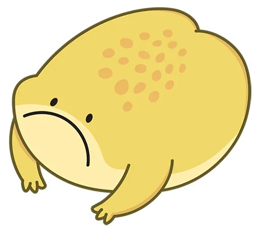 Эмодзи Лягушачий микс без надписей