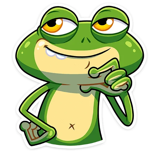 Эмодзи Лягуш и Квакуша