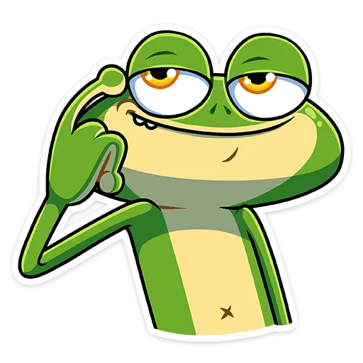 Эмодзи Лягуш и Квакуша