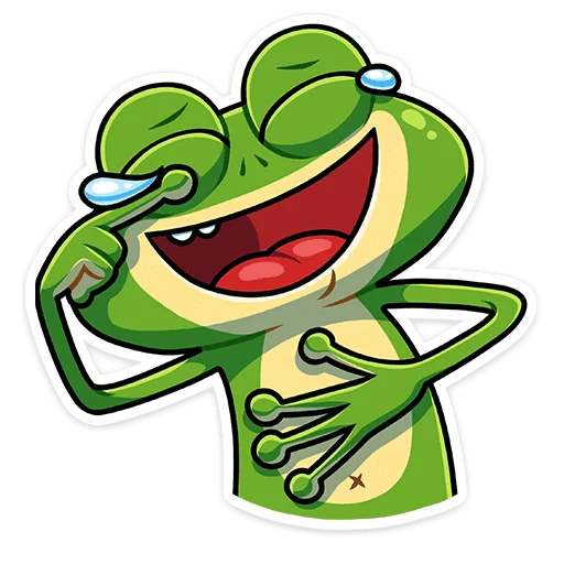 Эмодзи Лягуш и Квакуша