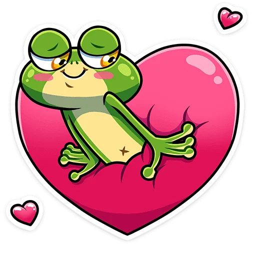 Эмодзи Лягуш и Квакуша