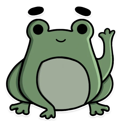 Эмодзи Frog's Fine Box