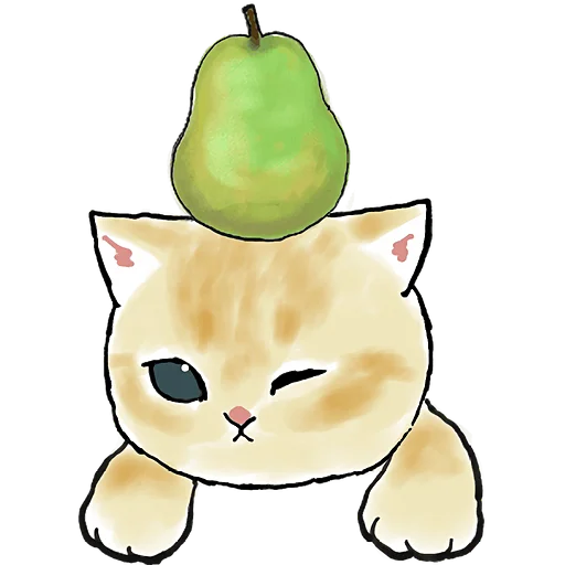 Эмодзи Фруктовые котята
