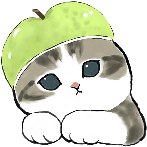 Эмодзи Фруктовые котята