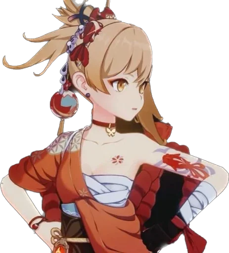 Эмодзи Yoimiya