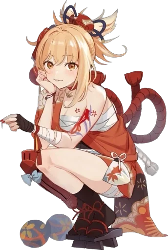 Эмодзи Yoimiya