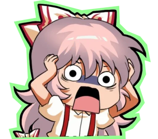 Эмодзи Fujiwara no Mokou - Touhou
