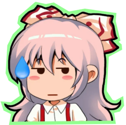 Эмодзи Fujiwara no Mokou - Touhou