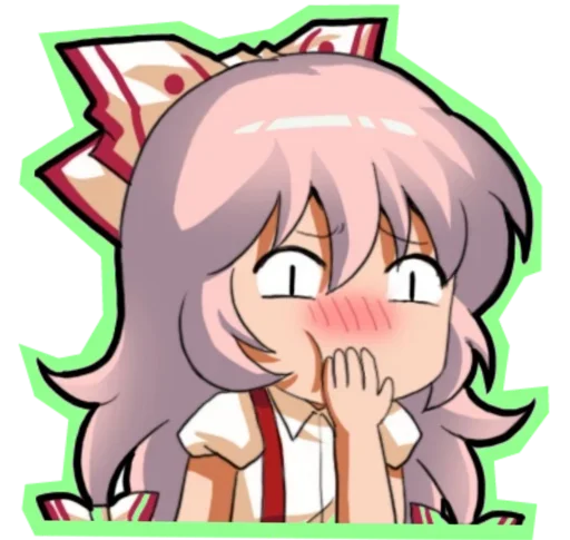 Эмодзи Fujiwara no Mokou - Touhou