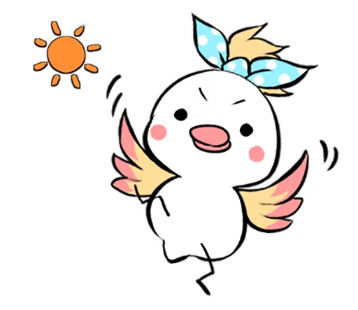 Эмодзи Funny Bird