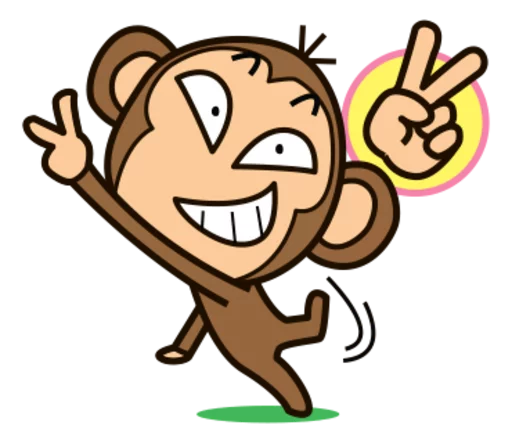 Эмодзи Funny Monkeys