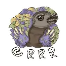 Эмодзи Funny Pangolin
