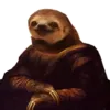 Эмодзи Funny Sloth