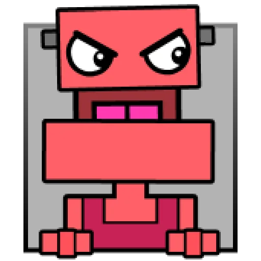 Эмодзи Geometry Dash Shopkeeper