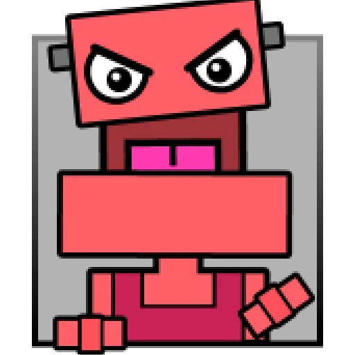 Эмодзи Geometry Dash Shopkeeper