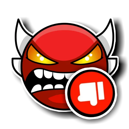 Эмодзи Geometry Dash