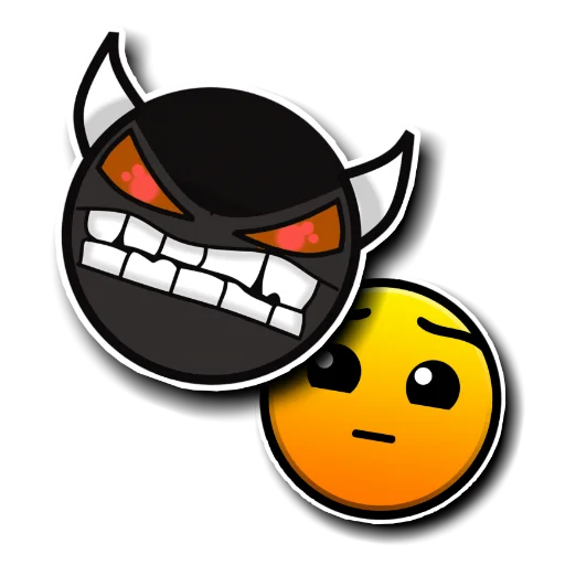 Эмодзи Geometry Dash