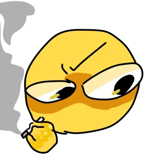 Эмодзи Смайлик блин