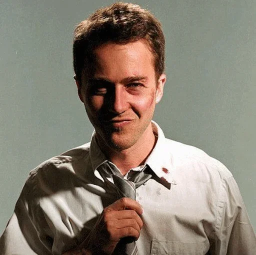 Эмодзи Edward Norton and Brad Pitt