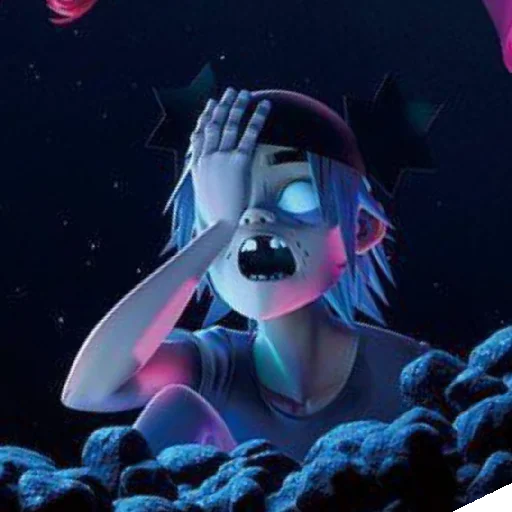 Эмодзи GORILLAZ