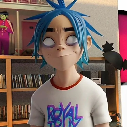 Эмодзи GORILLAZ